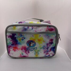 Buc-ees Kids Insulated Tie-Dye Lunch Bag With Handle & Zipper Closure Lightweigh